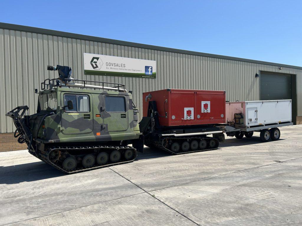 Hagglunds BV 206 Drops Fire Vehicle - Govsales of mod surplus ex army trucks, ex army land rovers and other military vehicles for sale