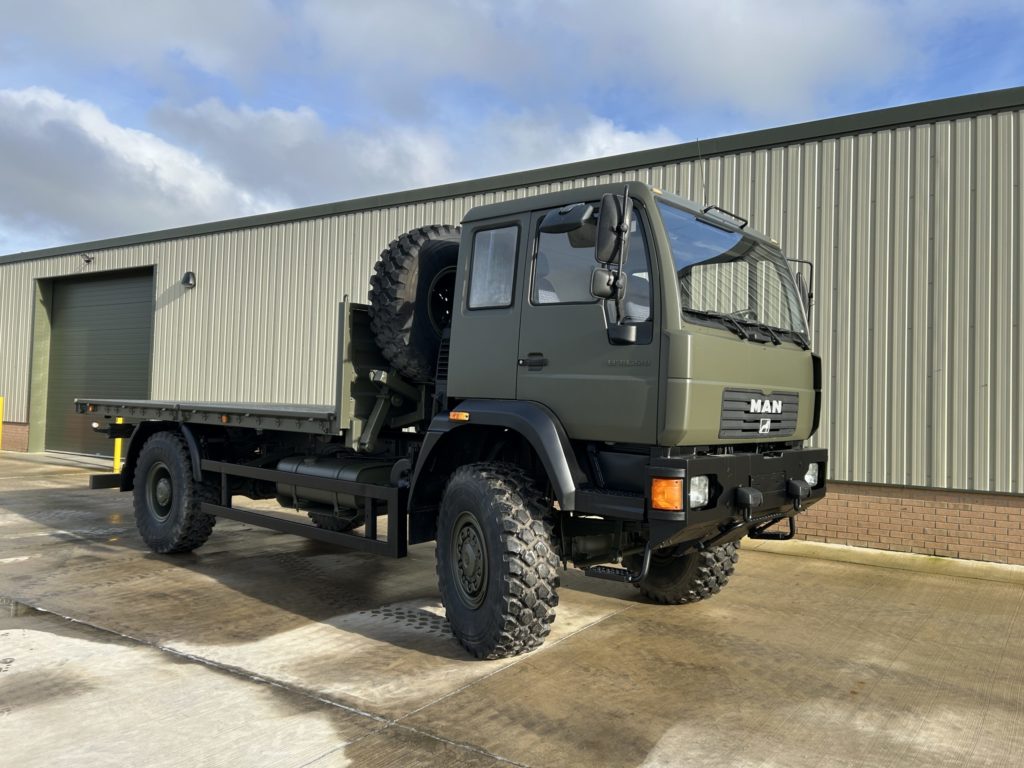MAN 18.225 4x4 Cargo Truck  - Govsales of mod surplus ex army trucks, ex army land rovers and other military vehicles for sale